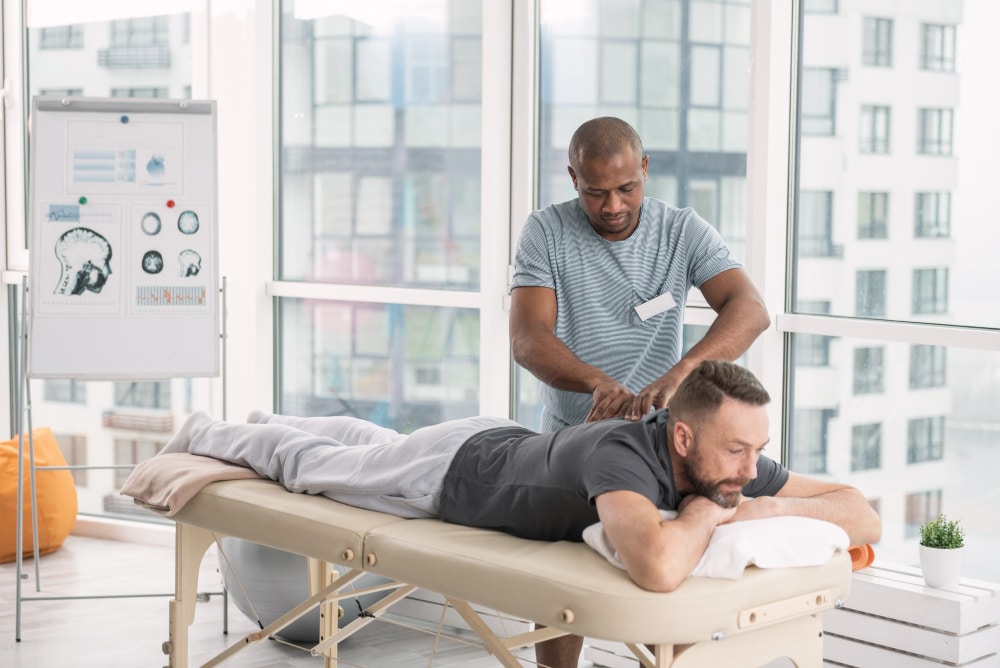 Image of decompression back therapy Peoria IL Schedule